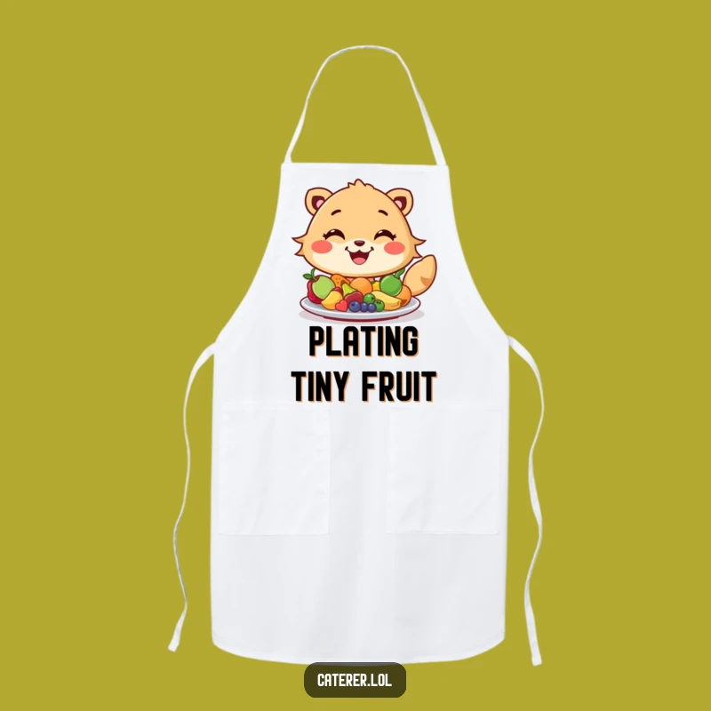 Funny Fruit Arranger Animal Apron: Cheerful Kitchen Fun for Aspiring Chefs