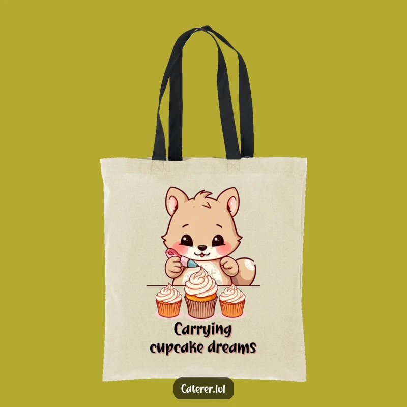 Funny Baker Animal Tote Bag: Carry Your Baking Supplies with Precision